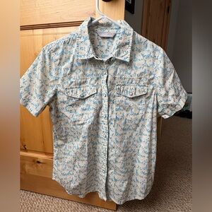 Women’s STIO Jackalope patterned camp shirt